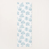 ヨガのポーズ ヨガマット (裏面)