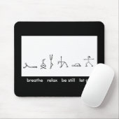 ヨガのマウスパッド マウスパッド (マウス)