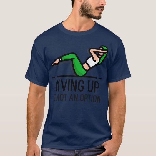 ヨガのモチベーション Tシャツ (正面)