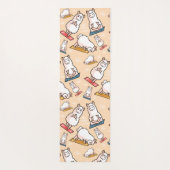 ヨガのラマの狂気 ヨガマット (裏面)