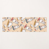 ヨガのラマの狂気 ヨガマット (正面(横))