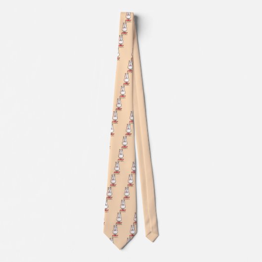 ヨガのラマ- Llamaste ネクタイ (正面)