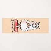 ヨガのラマ- Llamaste ヨガマット (正面(横))