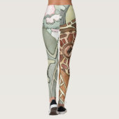 ヨガのレギンスフランスので実用的なカバー第1 レギンス (裏面)