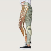 ヨガのレギンスフランスので実用的なカバー第1 レギンス (左)