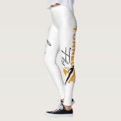 ヨガの任意の文字にカスタマイズ可能なスポーツレギンス レギンス (左)