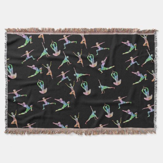 ヨガの位置 スローブランケット (正面)