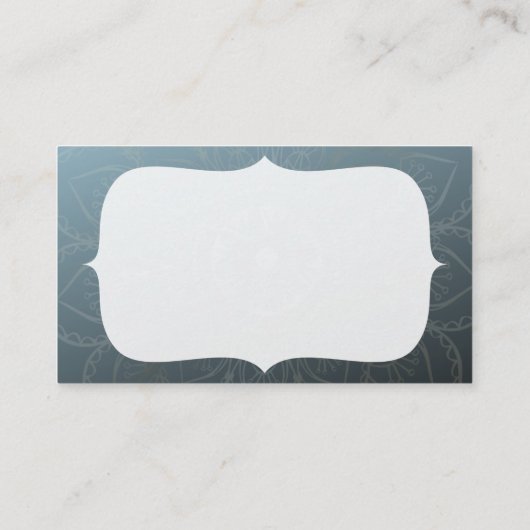 ヨガの先生またはマッサージセラピストの名刺 名刺 (裏面)