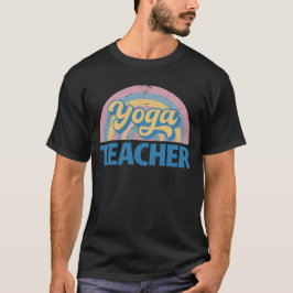 ヨガの先生 - ヴィンテージサンセット Tシャツ