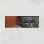 ヨガの先生/恋人のプロフィールカード スキニー名刺 (裏面)