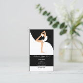 ヨガの名刺 予約カード (スタンド正面)