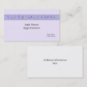 ヨガの名刺 名刺 (正面/裏面)