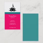 ヨガの名刺 名刺 (正面/裏面)