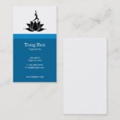 ヨガの名刺 名刺 (正面/裏面)