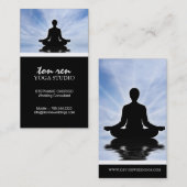 ヨガの名刺 名刺 (正面/裏面)