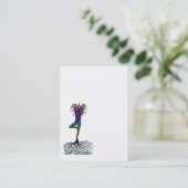 ヨガの名刺 名刺 (スタンド正面)