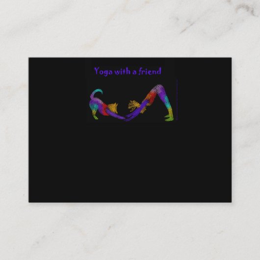 ヨガの名刺 名刺 (正面)