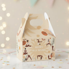 ヨガの女の子の誕生日 フェイバーボックス