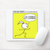 ヨガの女の子力 マウスパッド (マウス)