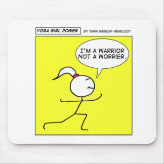 ヨガの女の子力 マウスパッド