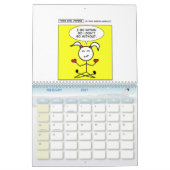 ヨガの女の子力"一年中" カレンダー (2月 2027)