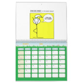 ヨガの女の子力"一年中" カレンダー (3月 2026)