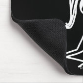 ヨガの女の子 マウスパッド (コーナー)