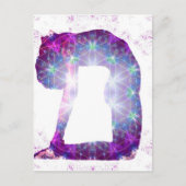 ヨガの女神の姿勢シリーズ ポストカード (正面)