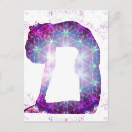 ヨガの女神の姿勢シリーズ ポストカード