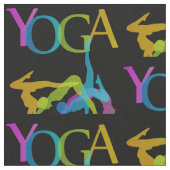 ヨガの姿勢 ファブリック (クローズアップ)