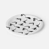 ヨガの姿勢 ペーパープレート (アングル)