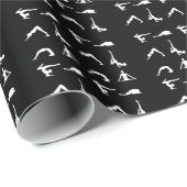 ヨガの姿勢 ラッピングペーパー (ロールコーナー)