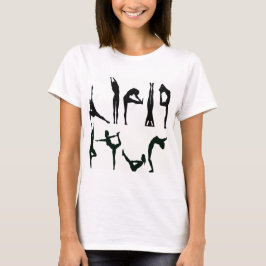 ヨガの姿勢 Tシャツ