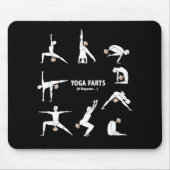 ヨガの屁 マウスパッド (正面)