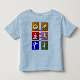 ヨガの幼児のワイシャツ トドラーTシャツ