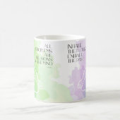 ヨガの引用文のマグ、ヨガ日のギフトのマグ コーヒーマグカップ (中央)