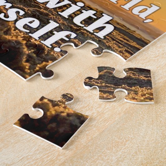 ヨガの日の出に関する世界のビーチの肯定を治す ジグソーパズル (側面)