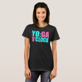 ヨガの時だ Tシャツ (正面フル)