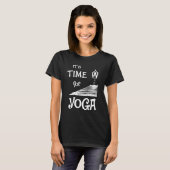 ヨガの時間だ 2 Tシャツ (正面フル)