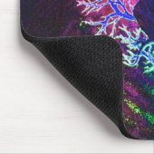 ヨガの木の平和虹 マウスパッド (コーナー)