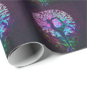 ヨガの木の平和虹 ラッピングペーパー (ロールコーナー)