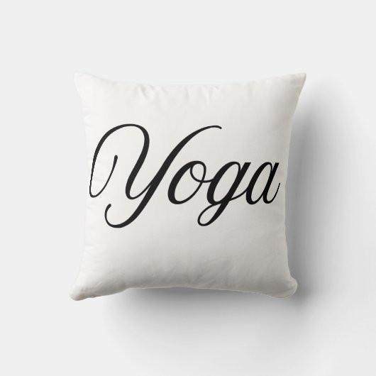 ヨガの枕 クッション (裏面)