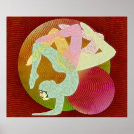 ヨガの花 ポスター