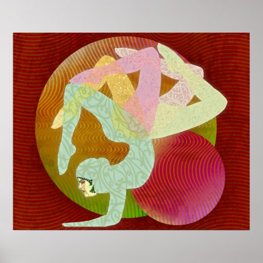 ヨガの花 ポスター (正面)