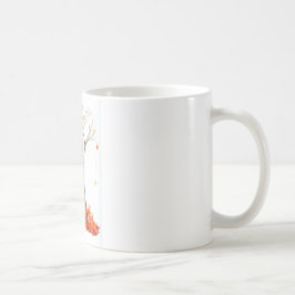 ヨガの芸術のマグ-木の姿勢 コーヒーマグカップ