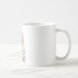 ヨガの芸術-背骨のねじれ コーヒーマグカップ