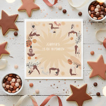 ヨガの誕生日パーティー