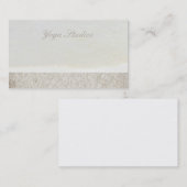 ヨガの霊気精神的な治療水スタジオビジネス 名刺 (正面/裏面)