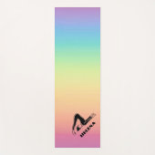 ヨガのPilatesのパーソナライズなマット ヨガマット (正面)