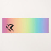 ヨガのPilatesのパーソナライズなマット ヨガマット (正面(横))